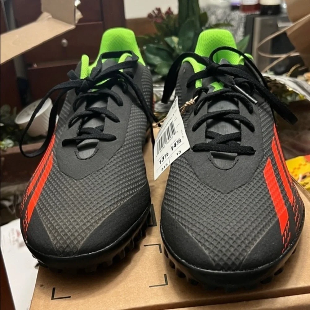 adidas Black and Red Athletic Shoes X Speed Portal 4